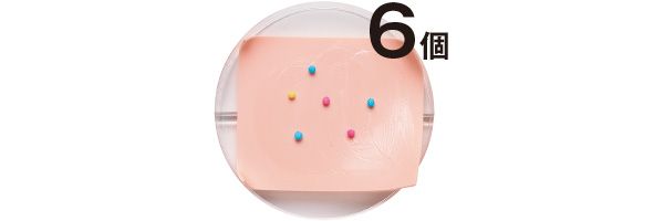 ポーラ、カラーシュガー6個