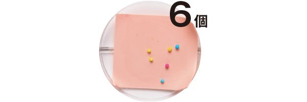 DEW、カラーシュガー6個