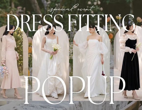 BUYMA“1万円台以下のコスパ優秀ドレス”を試着できる。渋谷で「DRESS FITTING POPUP」開催！