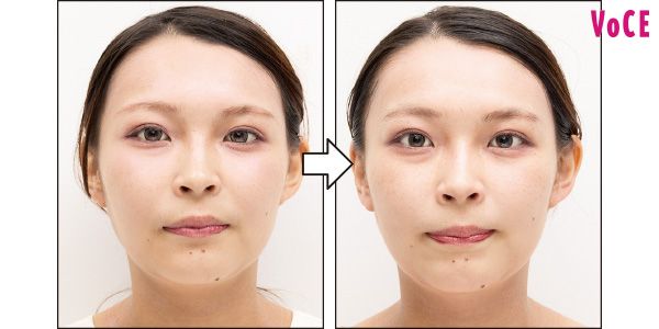 ハリアップの手応え抜群。顔がキュッと引き締まった