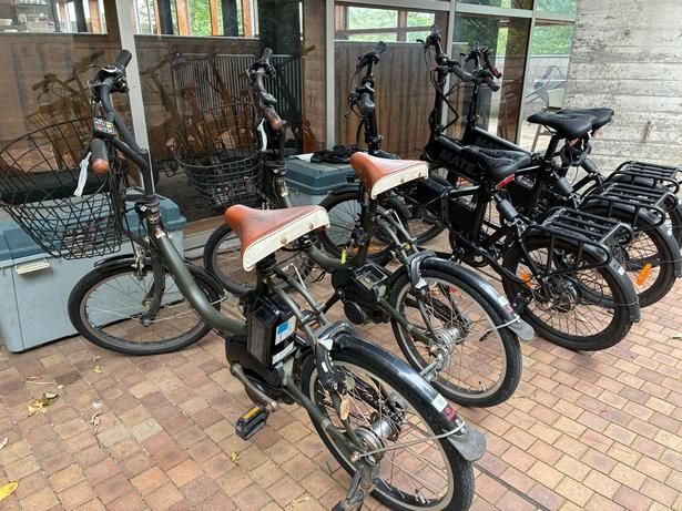 宿泊者向けに電動アシスト自転車のレンタルも用意。仙石原の自然や周辺スポットを気ままに巡る足として活用したい