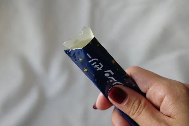 ファイングリシン＋ グリシンゼリーを開けて出した様子