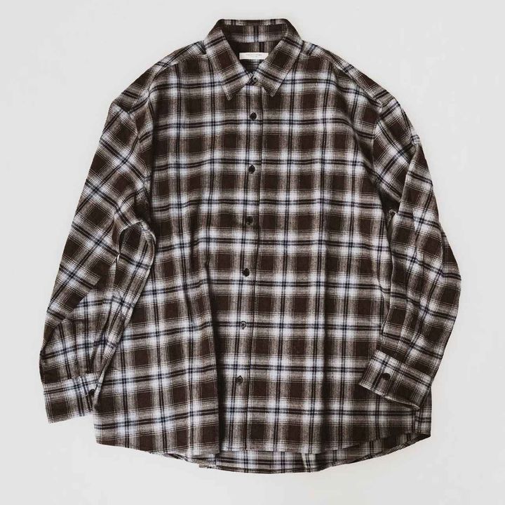 画像: 「ネルチェック ビッグ シャツ」￥5,489※2026年10月下旬発売予定 出典：フリークス ストア