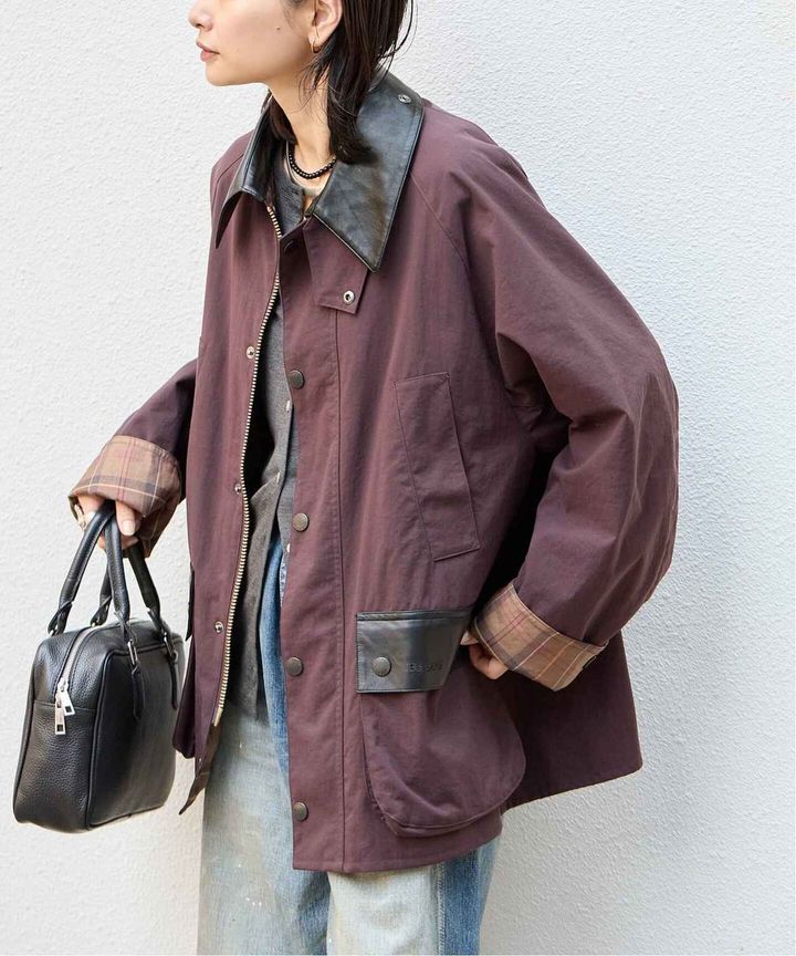 画像: 「別注OS BEDALE with Leather」￥69,300【バブアー×ジャーナル スタンダード】 出典：ジャーナル スタンダード