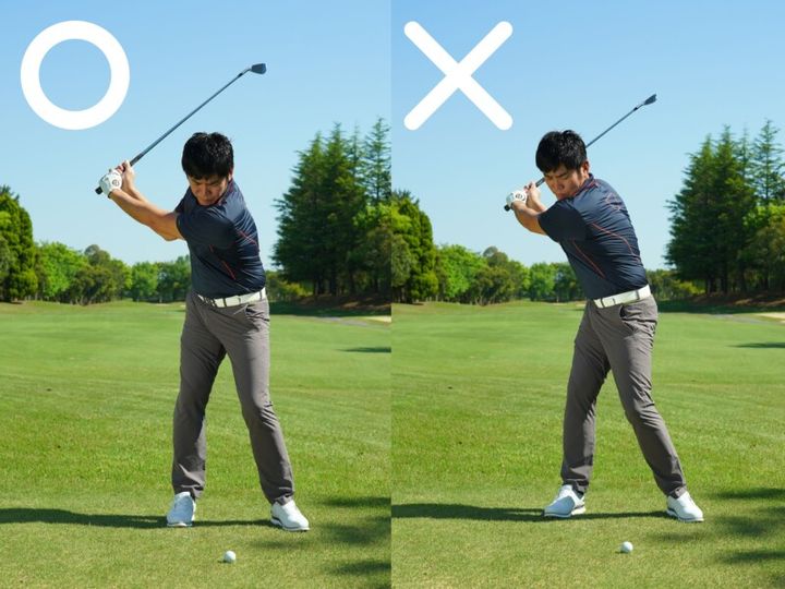 球が曲がらないのはどっち？方向性がアップするポイントは「右ツマ先」にあり