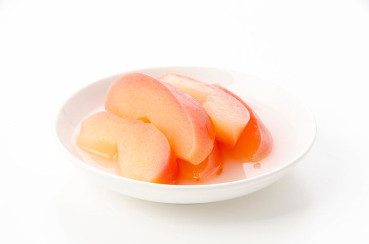 皮付きで作ったりんごのコンポート