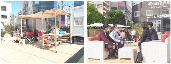名古屋の久屋大通から東側への人流創出を目的とした社会実験「HIGASHI SAKURA BLOOMING」。東桜エリアの新たな魅力を発見しよう