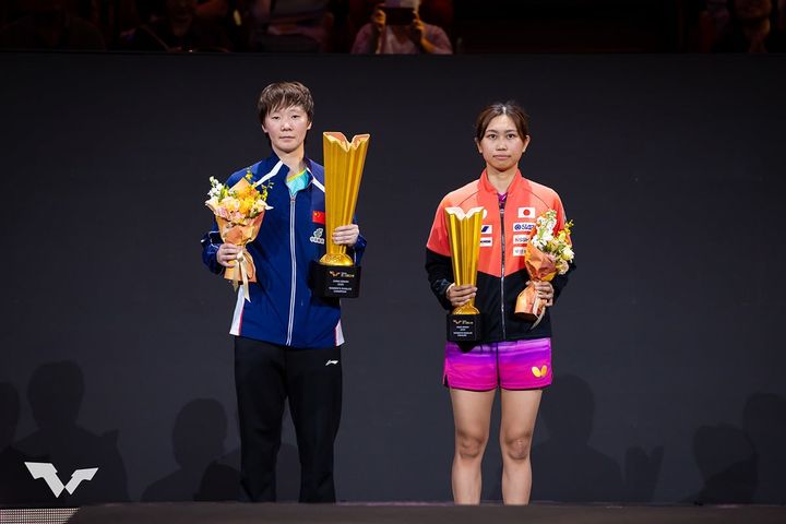 王曼昱、佐藤瞳（C）WTT