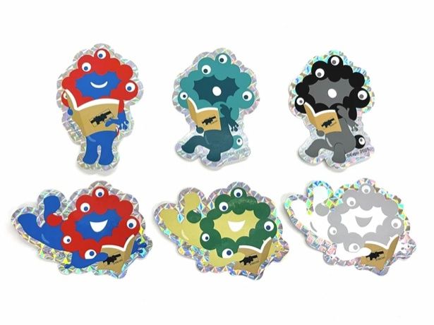 ホログラムステッカー ブラインド全6種