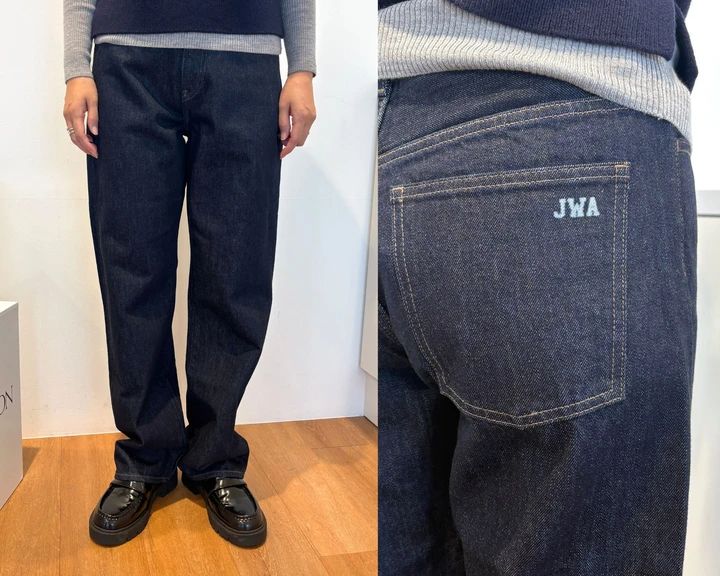 クルーネックベスト￥3990・ストレートジーンズ￥4990・フリースショートブルゾン￥4990／UNIQLO and JW ANDERSON（ユニクロ）