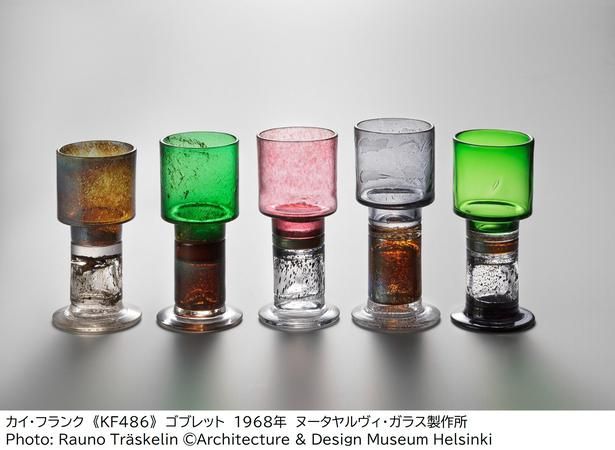 フランクがガラス職人らとともに技法を開発して制作した、芸術作品としてのアートガラス