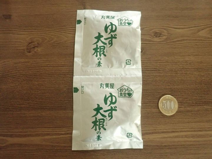 ダイソー：丸美屋 ゆず大根の素