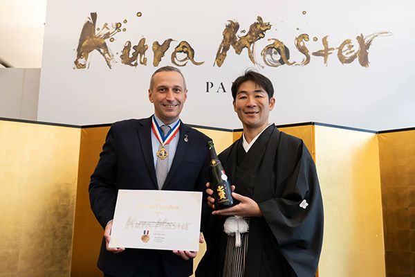 山梨銘醸・七賢のスパークリング日本酒が「Kura Master 2026」プレジデント賞を受賞