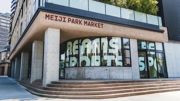 「BEAMS SPORTS」は都立明治公園 A棟1階に店を構える 提供画像