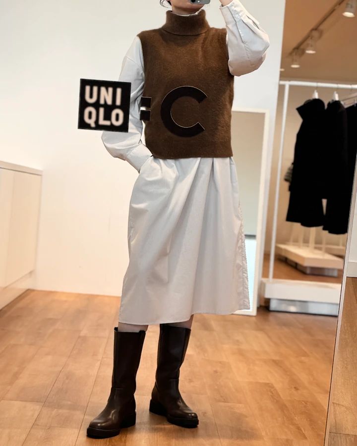 【2026秋冬ユニクロシー】話題の「フラッフィカシミヤ」シリーズを全型レポ！_10