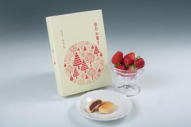 仙台お菓子「もりか」も仙台空港限定商品。いちごの風味が堪能できる 画像：仙台国際空港ターミナル