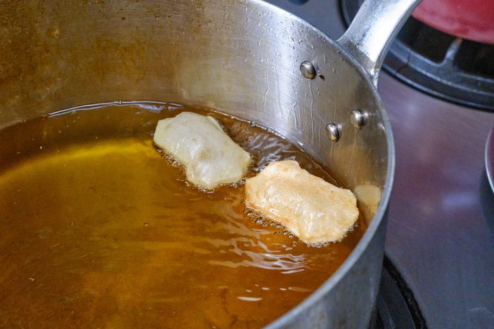 風船のように膨らむ