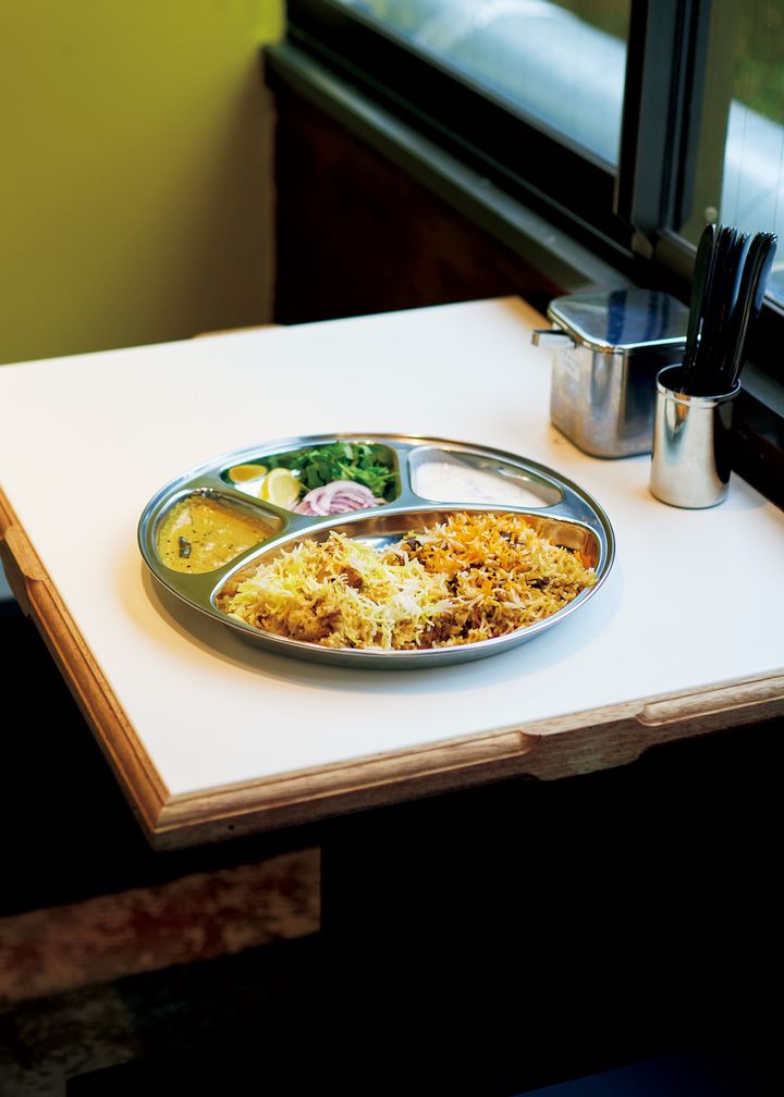 〈BIRYANI MASTER〉の チキン＆マトン