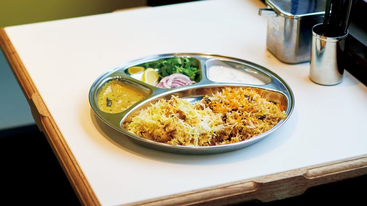〈BIRYANI MASTER〉の チキン＆マトン