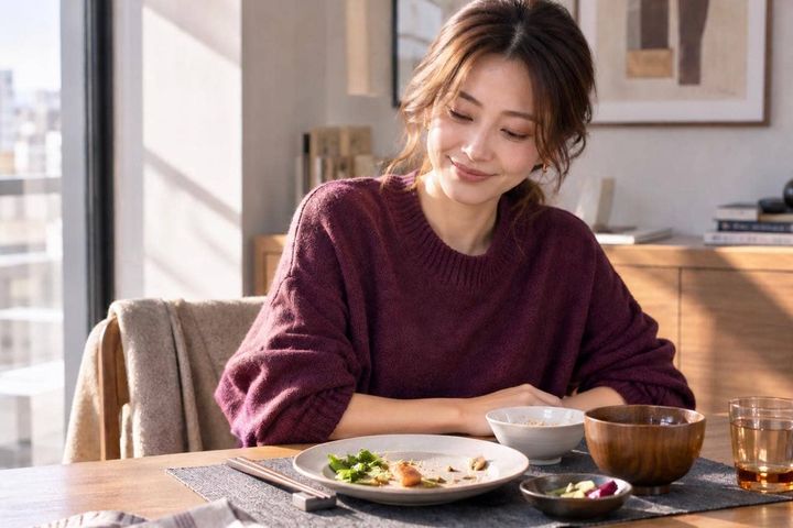 「腹八分目でやめる」が逆効果になることも？ダイエット中は注意“食後の物足りなさ”と満足できる食べ方
