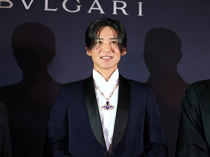 大阪城プロジェクションマッピング「SINFONIA」点灯式に登場した目黒蓮 クランクイン！ width=