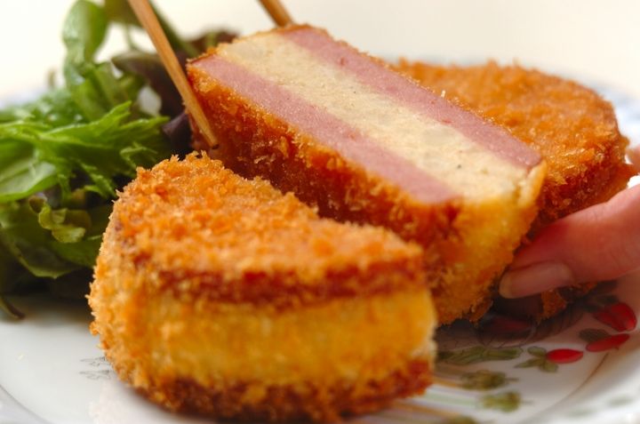 マッシュポテトハムカツの作り方4