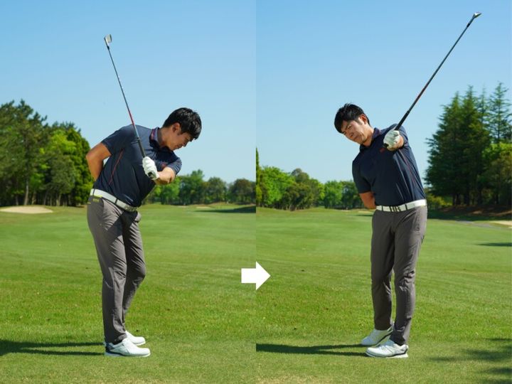 まっすぐ飛ばす３ステップを解説！即上達したいなら“片手素振り”が有効