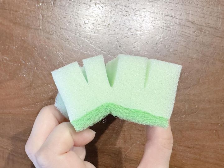 画像5: 切り込みスポンジの作り方
