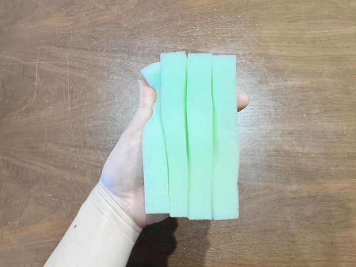 画像3: 切り込みスポンジの作り方