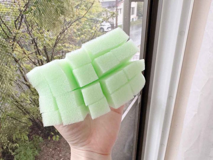 画像: スポンジは「掃除しやすい形」にアレンジしよう
