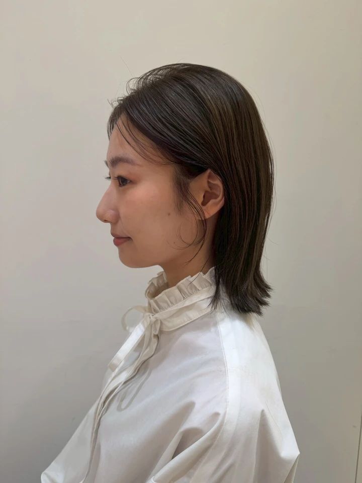 30代 髪型 ボブのサイド