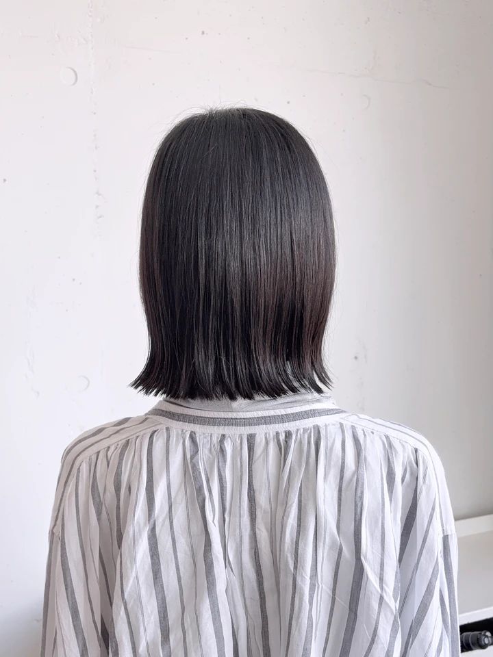 30代 髪型・ボブのバック