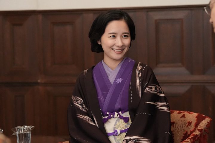 森佐代子役（堀田真由） 連続テレビ小説『ブラッサム』より （C）NHK width=