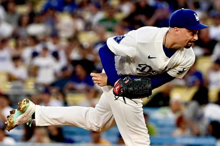 ドジャースのブレイク・スネル（C）Getty Images