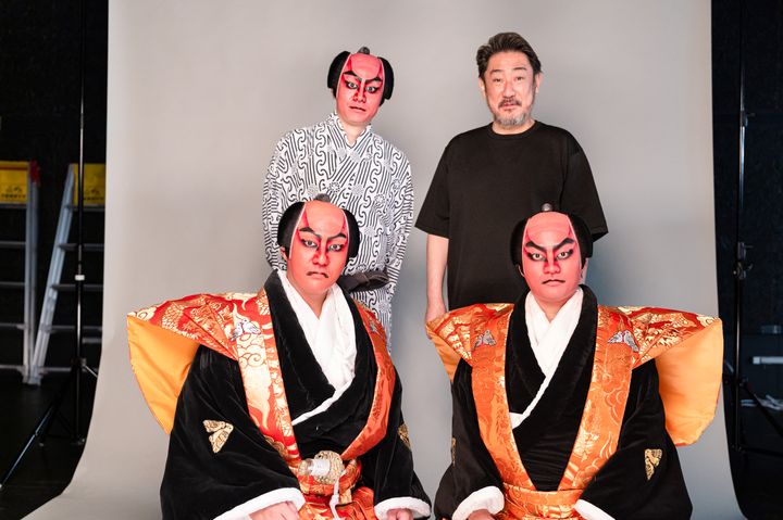 成駒屋三兄弟