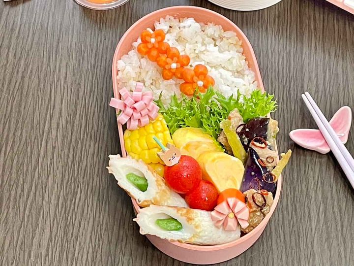 茄子とアスパラの豚肉味噌炒め