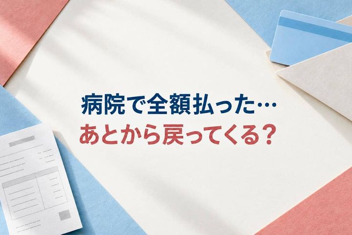 病院で保険証を忘れて医療費を全額負担した…。後から戻ってくる？