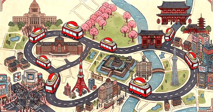 天候、時間帯、道路事情、季節など様々なことを考慮してルートを決めています。