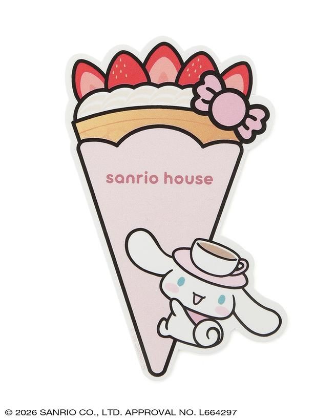 クレープステッカー シナモロール(440円)