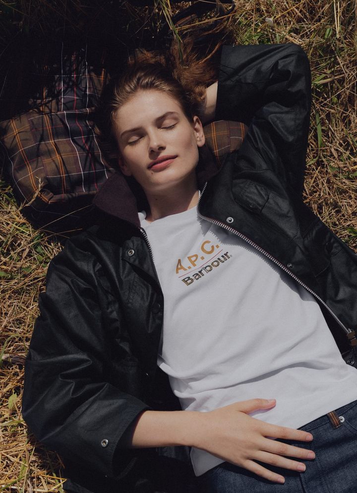 A.P.C. Barbour 2026年秋冬コレクションのビジュアル