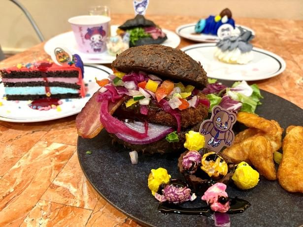 「カカオ香るベーコンカツ・バーガープレート」(2600円)