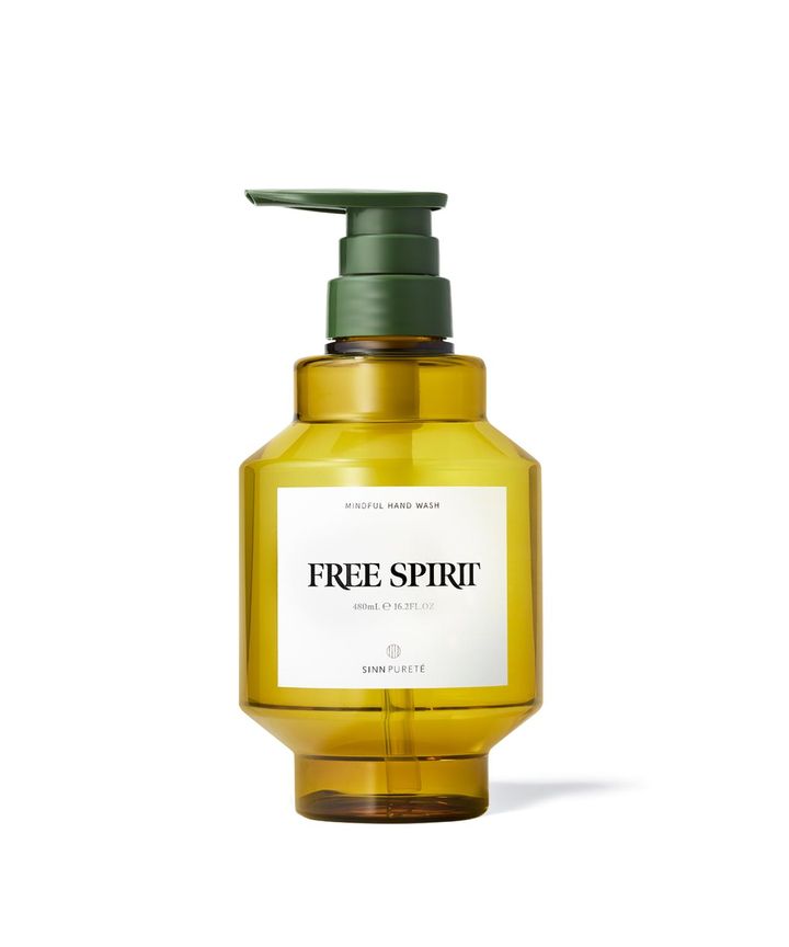 画像: SINN PURETE マインドフル ハンドウォッシュ / FREE SPIRIT 480mL ¥3,800 出典：シン ピュルテ