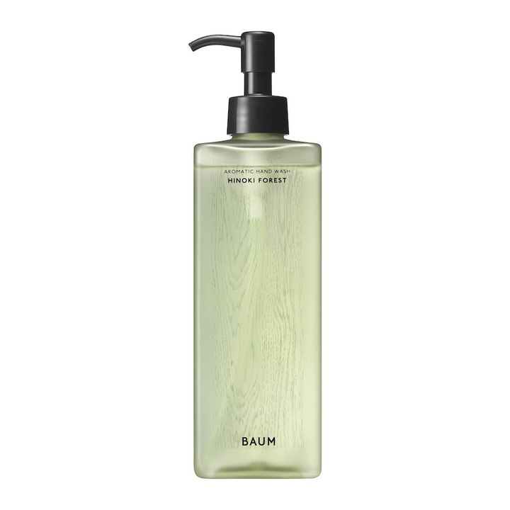 画像: BAUM バウム アロマティック ハンドウォッシュ n ヒノキ フォレスト 300mL ¥4,400 出典：バウム