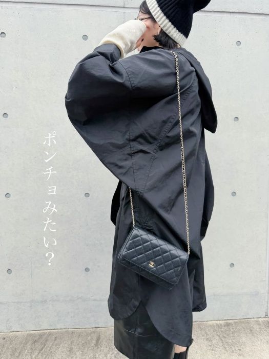 UNIQLO「フーデッドロングコート」