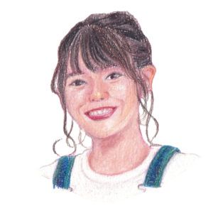 印度カリー子のイラスト