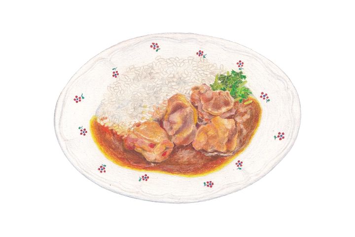印度カリー子・3種のスパイスで作る基本のチキンカレー