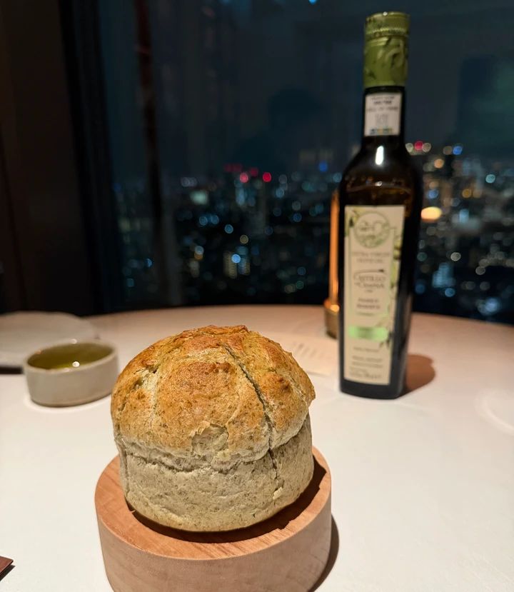 自家製青のりのフォカッチャ