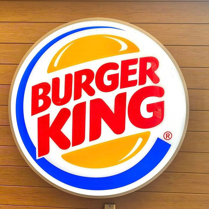 バーガーキングの看板