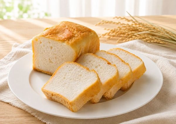 原材料は7つだけの冷凍商品「もっちりふわふわ 米粉パン」！藤春幸治シェフ監修