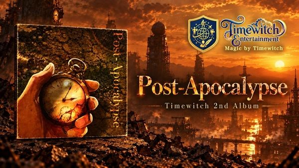 Timewitchの2ndアルバム「Post-Apocalypse」リリース！舞台は資源が枯渇した未来の地球